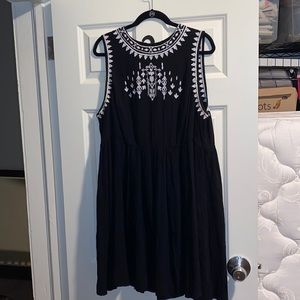 Torrid Size 3 Black and White Dress